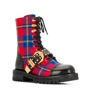 VERSACE Combat Boots